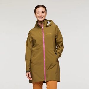cotopaxi Cielo Rain Trench Coat - Women's
Size Large, Oak Color